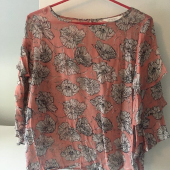 Part Two chiffon blouse - Picture 1 of 5